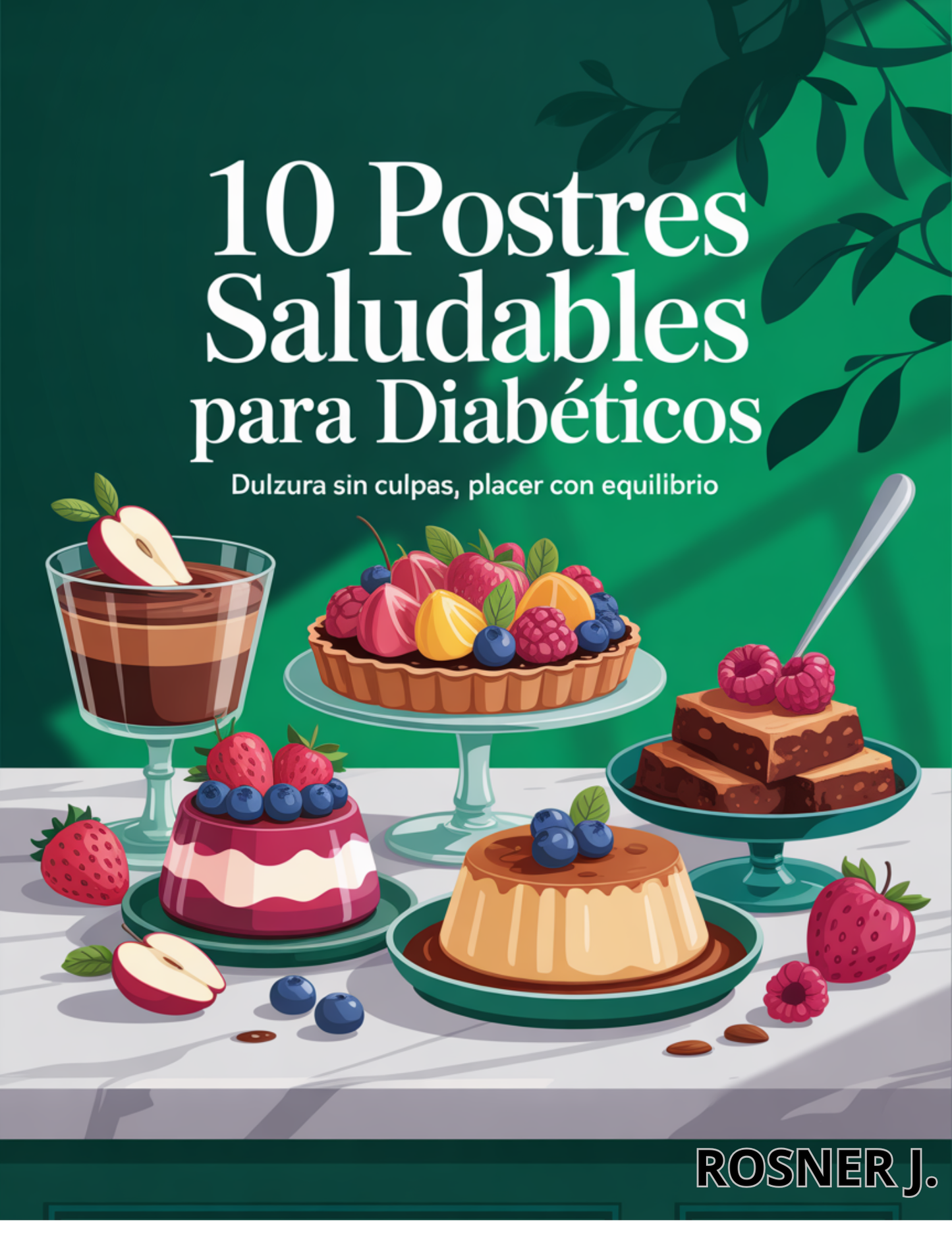 Postres saludables para diabéticos con fresas y ingredientes naturales, ideal para una dieta equilibrada y sin azúcares añadidos.