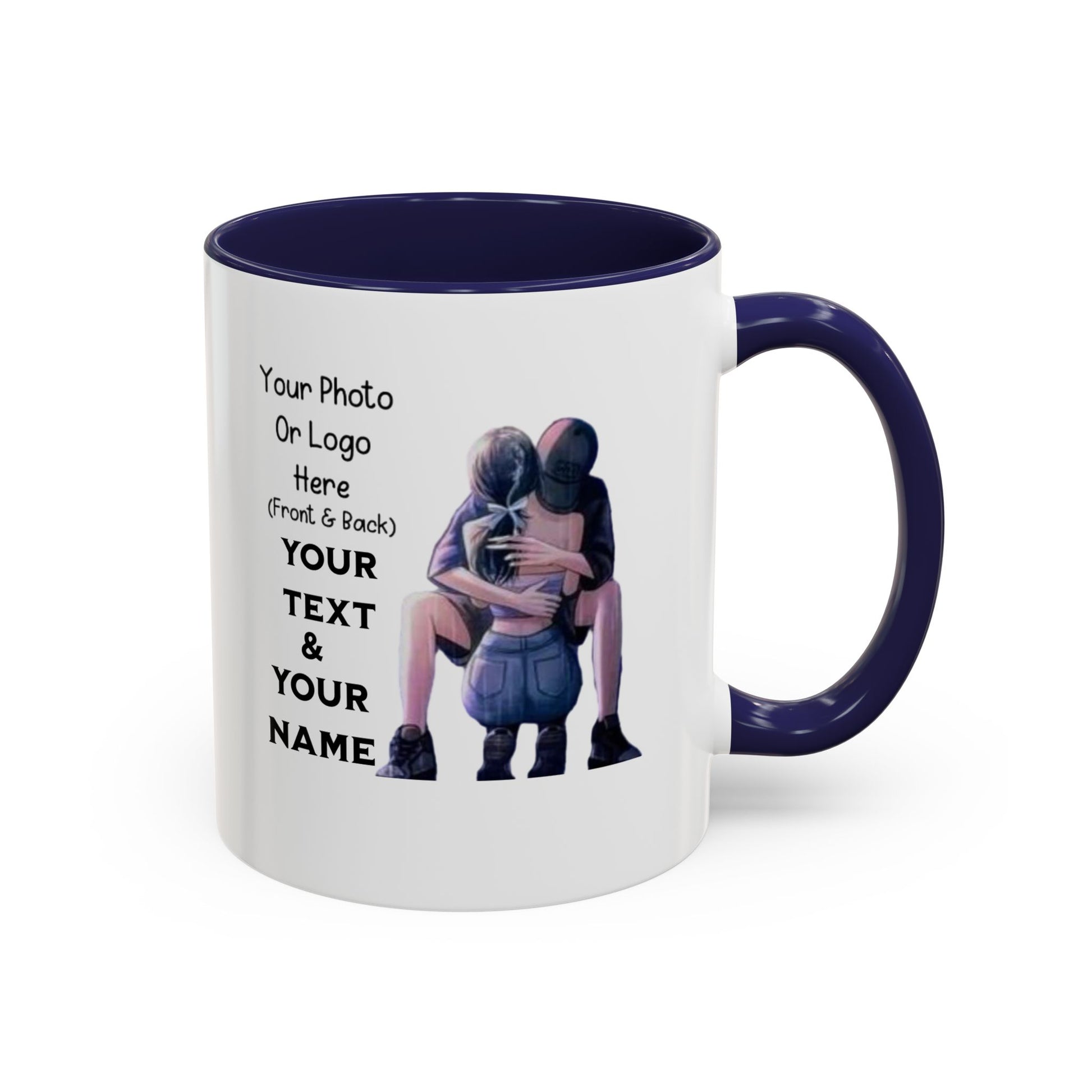 Taza romántica para pareja de 11 oz, diseño amoroso, ideal para novia, esposo o esposa, regalo de aniversario, taza de amor.