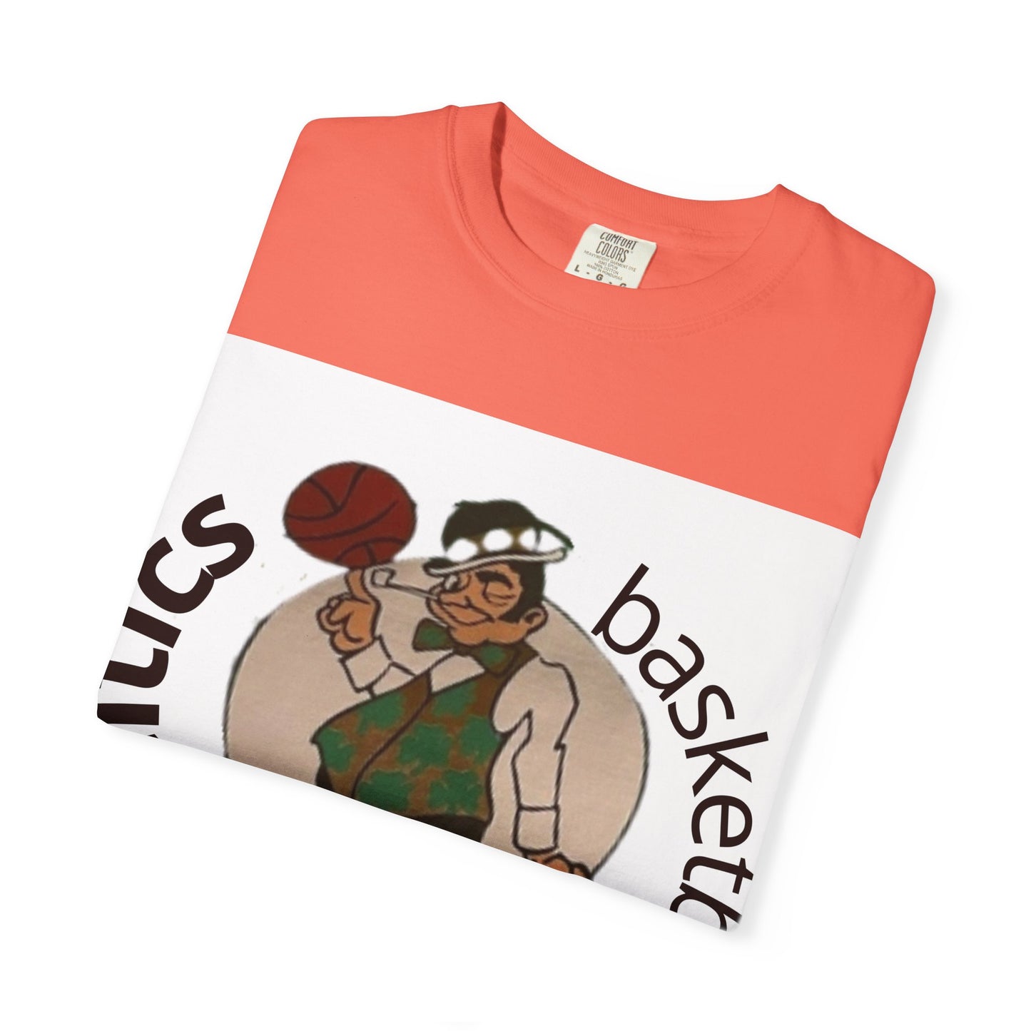Camiseta unisex de los Boston Celtics Legends Tribute de Comfort Colors, ideal para fanáticos del baloncesto y la moda deportiva.