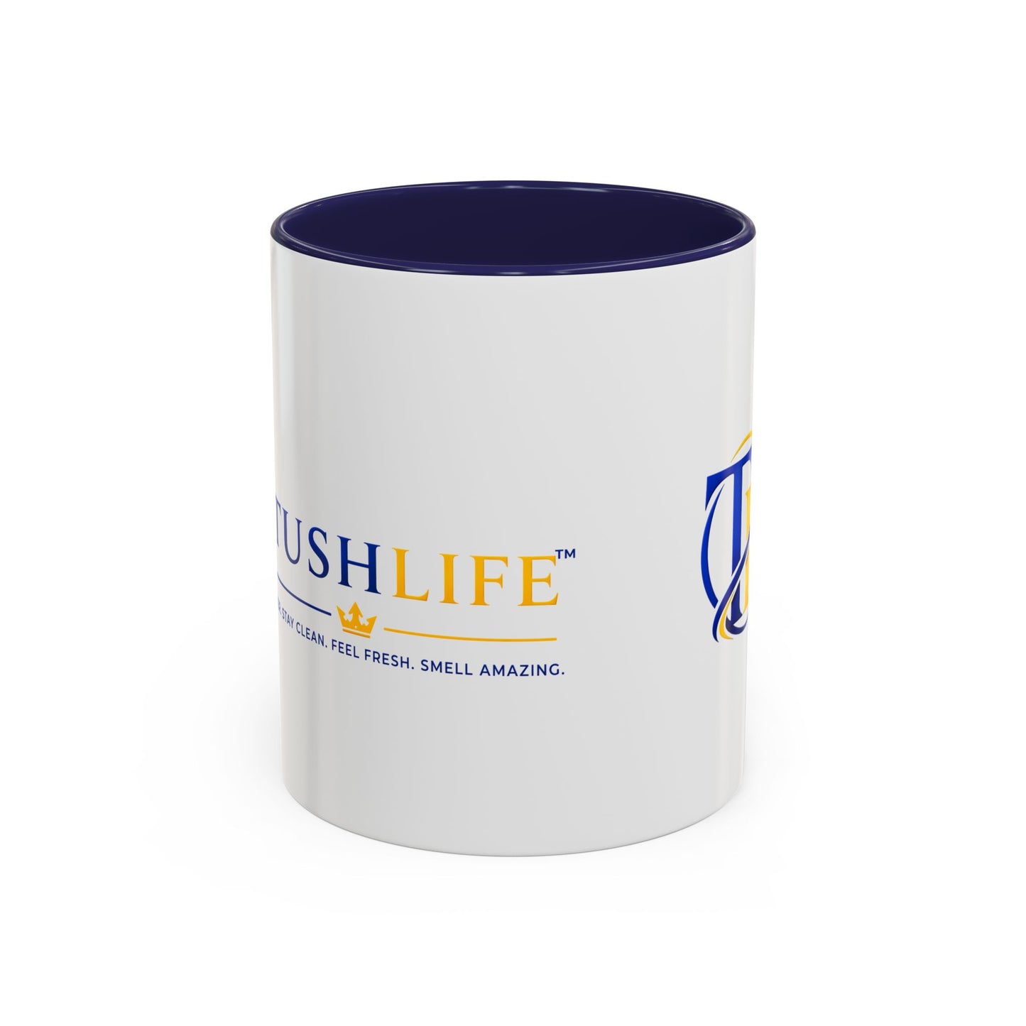 Taza de cerámica TUSHLIFE Premium para café, en tamaño de 11oz o 15oz, con diseño elegante y marca Printify.