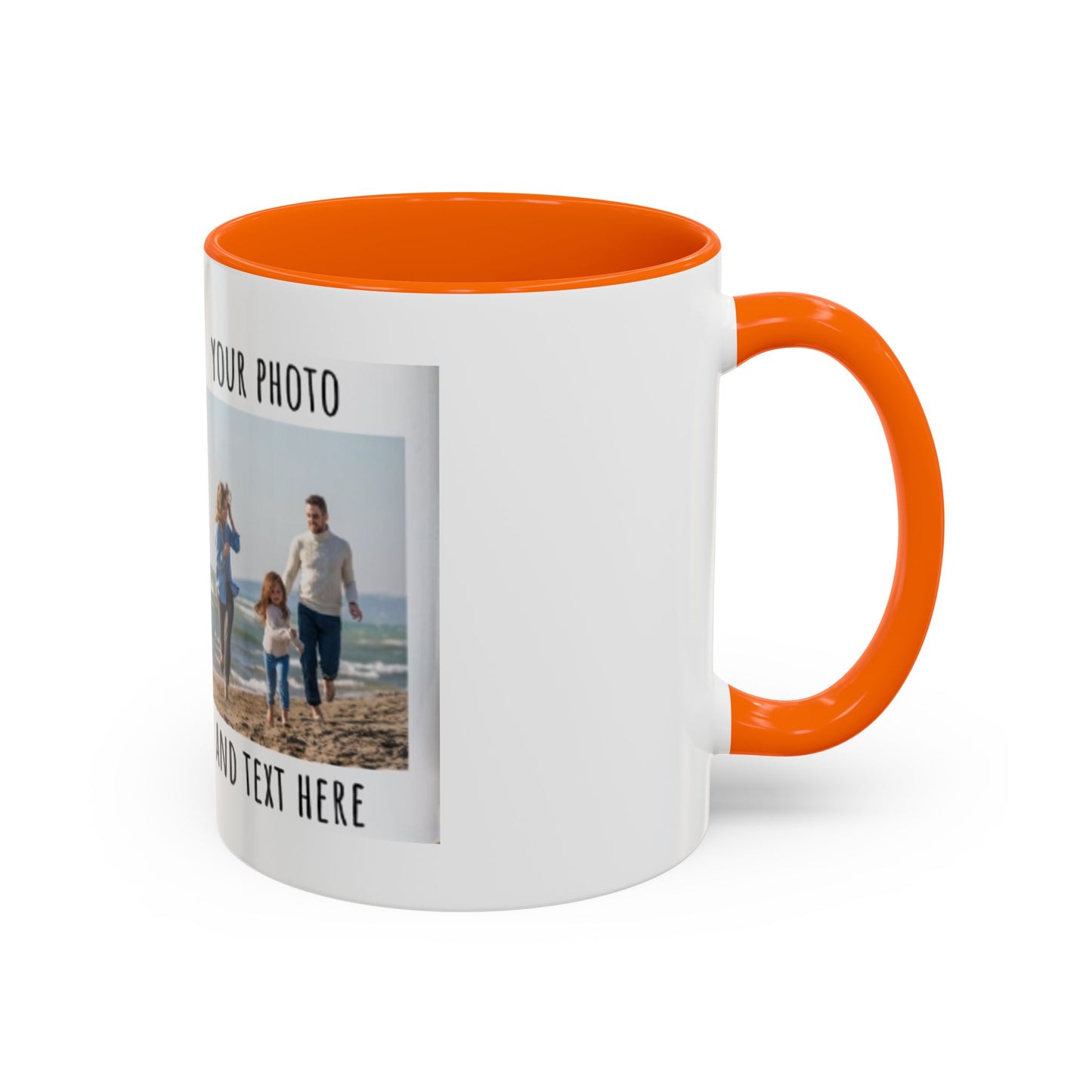 Taza de cerámica para pareja, regalo familiar, con diseño personalizado para esposa y esposo, en tamaños de 11oz y 15oz.