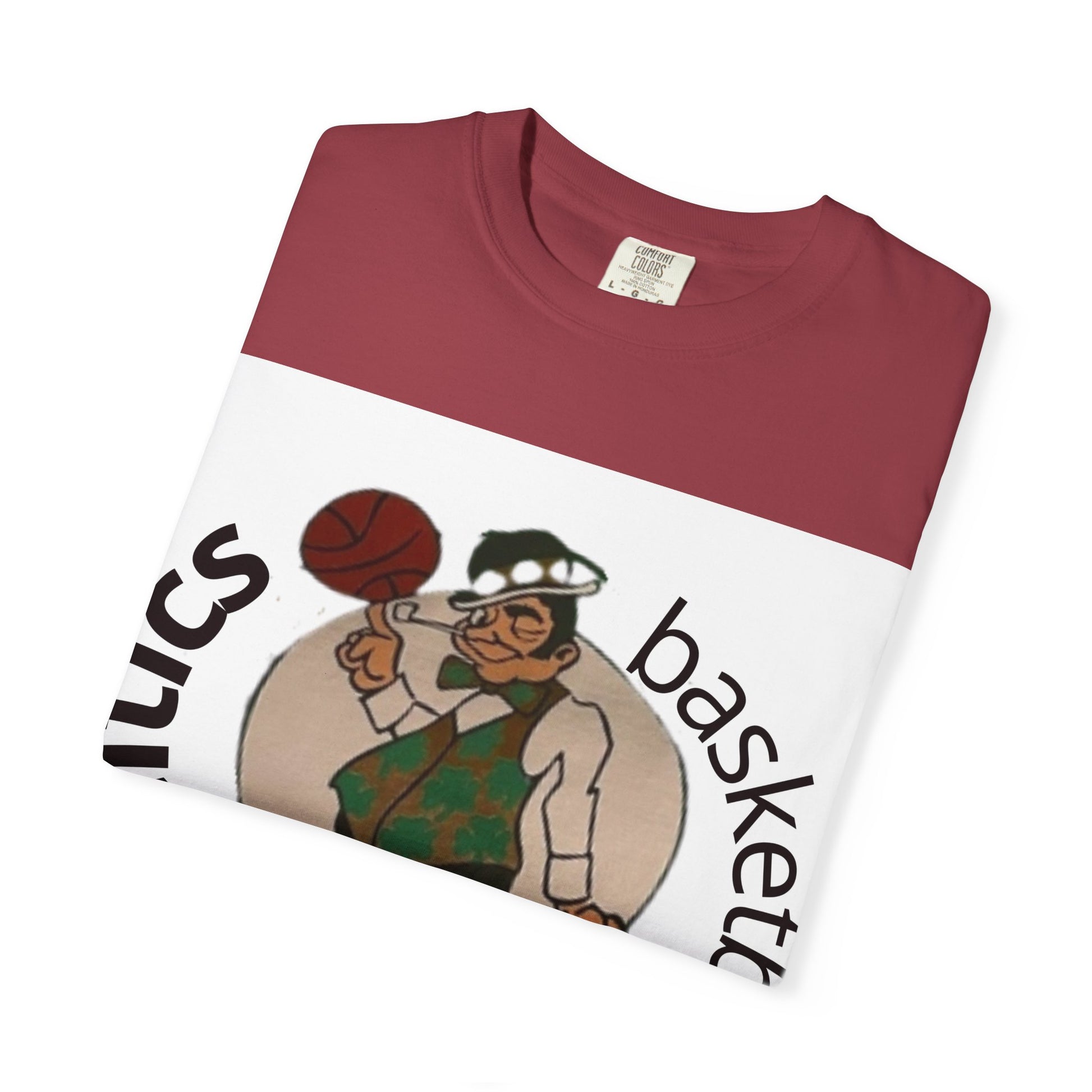 Camiseta unisex Boston Celtics Legends Tribute de Comfort Colors, ideal para fans de baloncesto y espíritu deportivo.