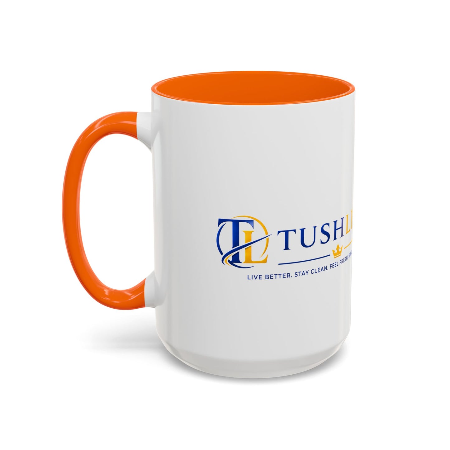 Taza de cerámica premium TUSHLIFE de 11oz o 15oz con diseño elegante, perfecta para café o té, de la marca Printify.