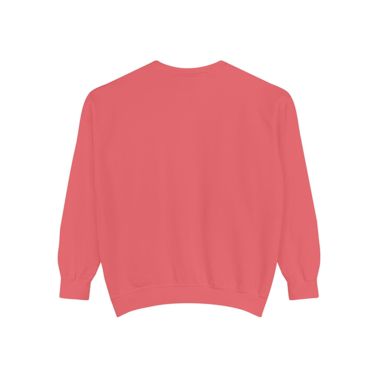 Sudadera TushLife Cozy Coral de Printify, de color coral y tejido suave, vista frontal sobre fondo neutro.