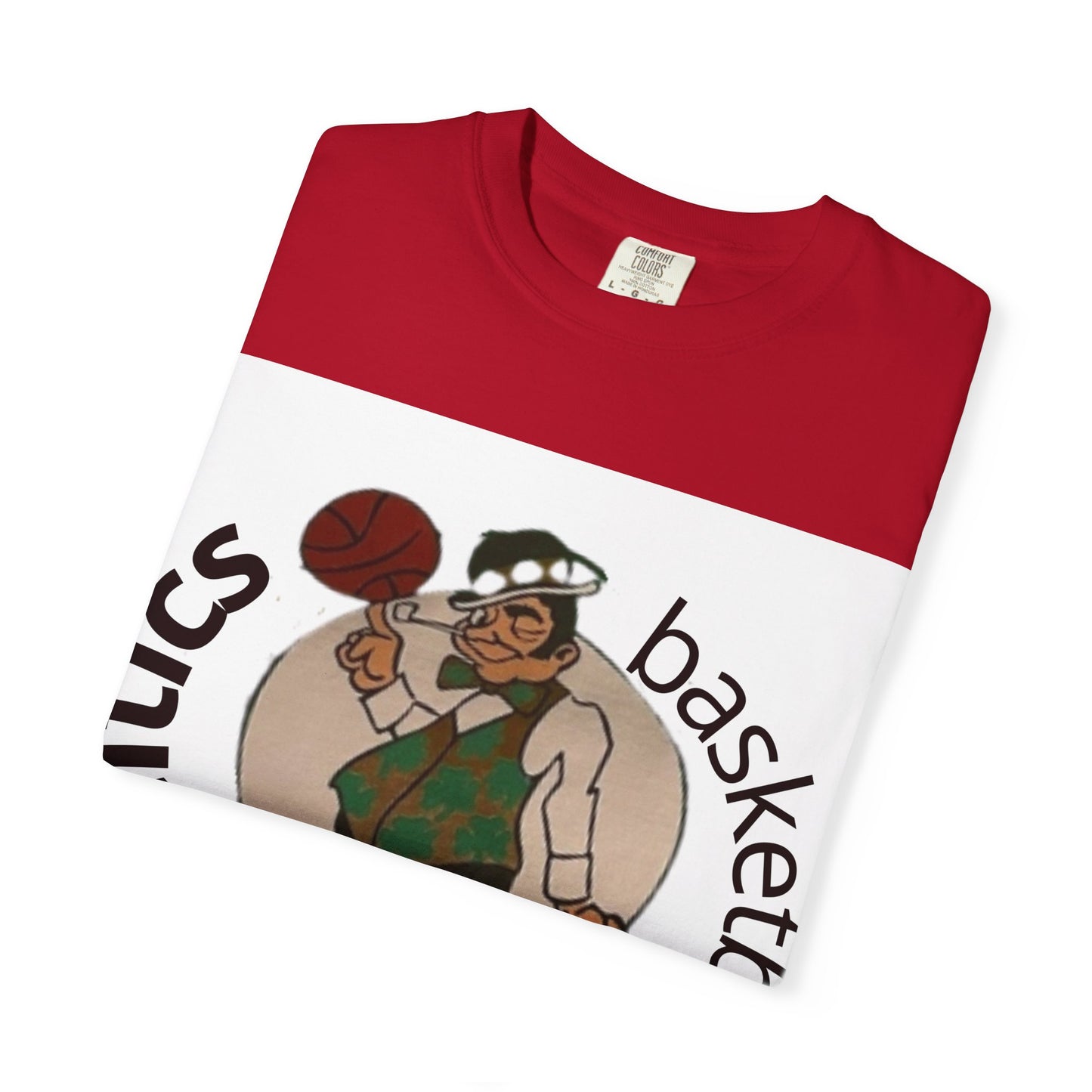 Camiseta unisex de los Boston Celtics Legends Tribute de Comfort Colors, ropa deportiva para fans de baloncesto, estilo casual.