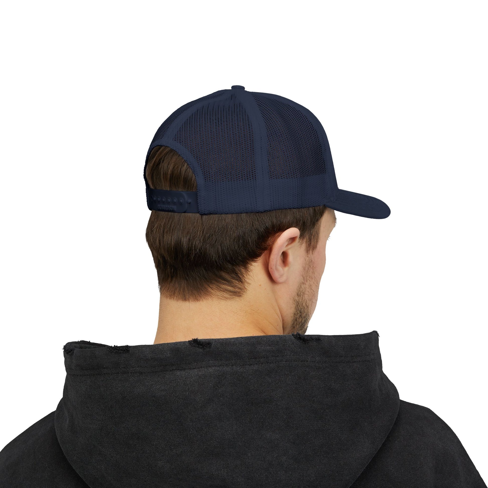 Gorra trucker deportiva de Dreamblue, estilo snapback casual para verano, ocio y actividades al aire libre.