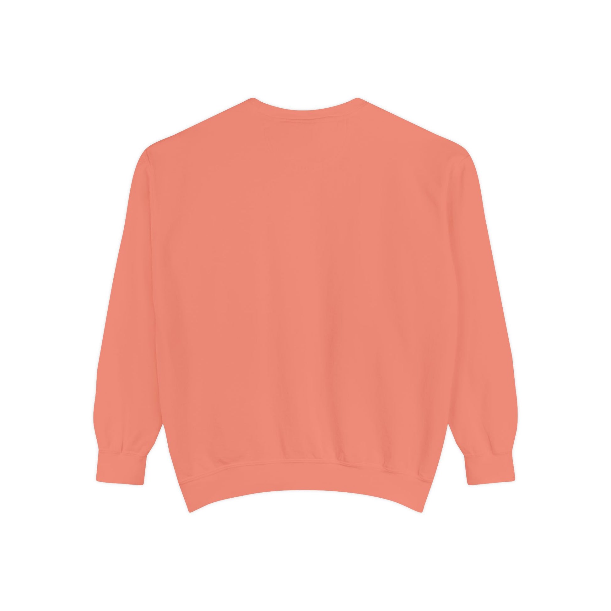 Sudadera TushLife Cozy Coral de Printify, de color coral, con diseño cómodo y casual, vista frontal del producto.