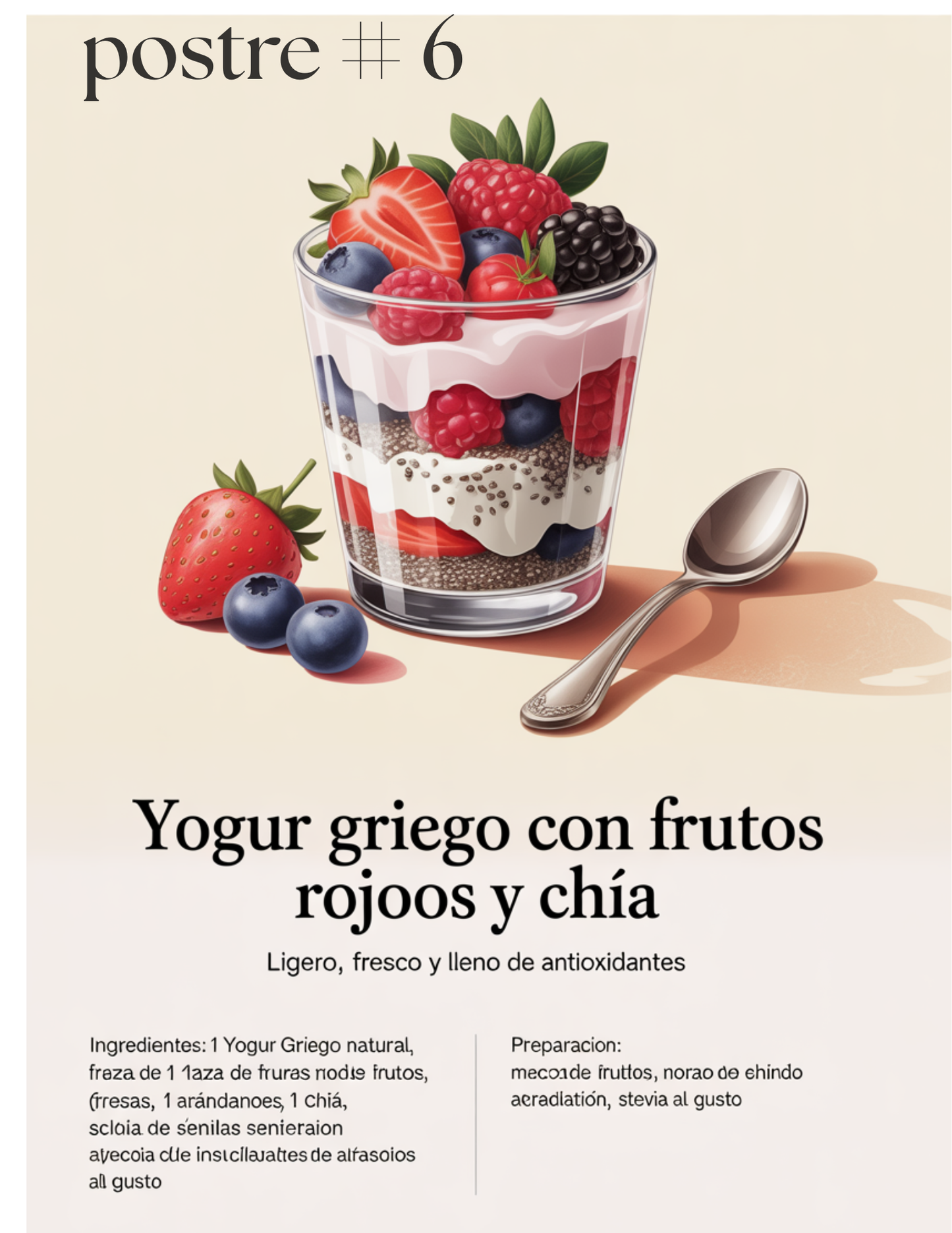 Postres saludables para diabéticos de la marca Dreamblue, con frutas y ingredientes naturales en presentación atractiva.