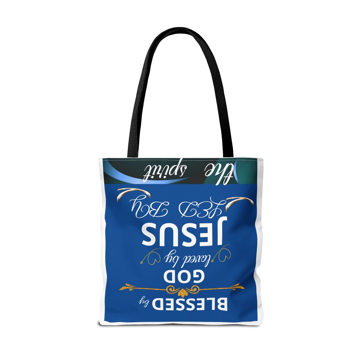 Bolso de mano inspirador Christian Mom Tote Bag con mensaje de confianza en Dios, regalo religioso y accesorio práctico.