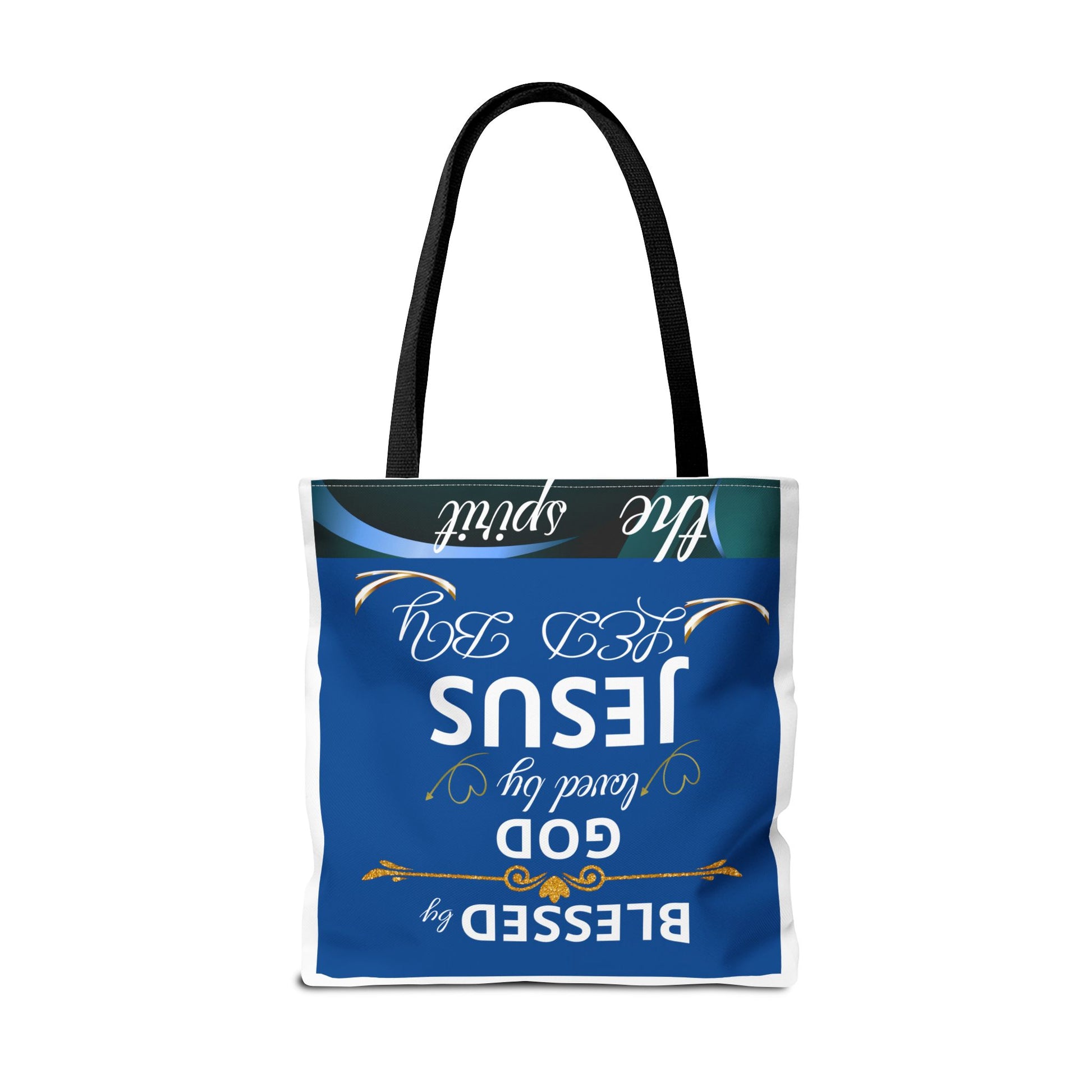 Bolso de mano inspirador Christian Mom Tote Bag con mensaje de confianza en Dios, regalo religioso y accesorio práctico.