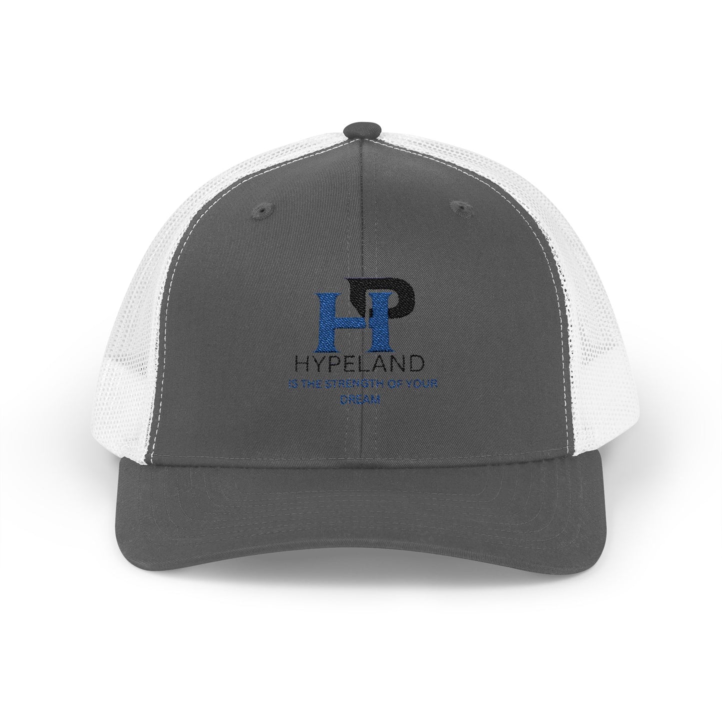 Gorra trucker Dreamblue store, estilo deportivo y casual, con visera curva y malla para actividades al aire libre y verano
