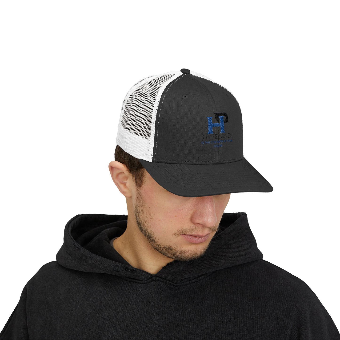 Gorra trucker deportiva de Dreamblue store, estilo snapback casual para verano, ocio y actividades al aire libre.
