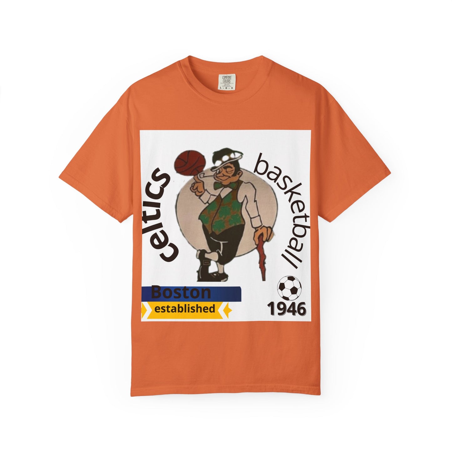 Camiseta unisex de los Boston Celtics Legends Tribute, marca Printify, tela cómoda, ideal para fanáticos del baloncesto y adultos.