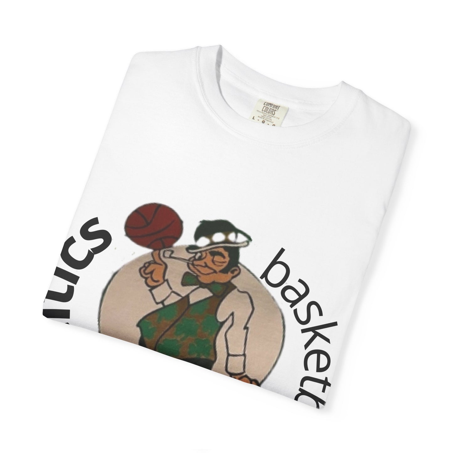 Camiseta unisex Boston Celtics Legends Tribute de Comfort Colors, ideal para fans de baloncesto y tributo a los Celtics.