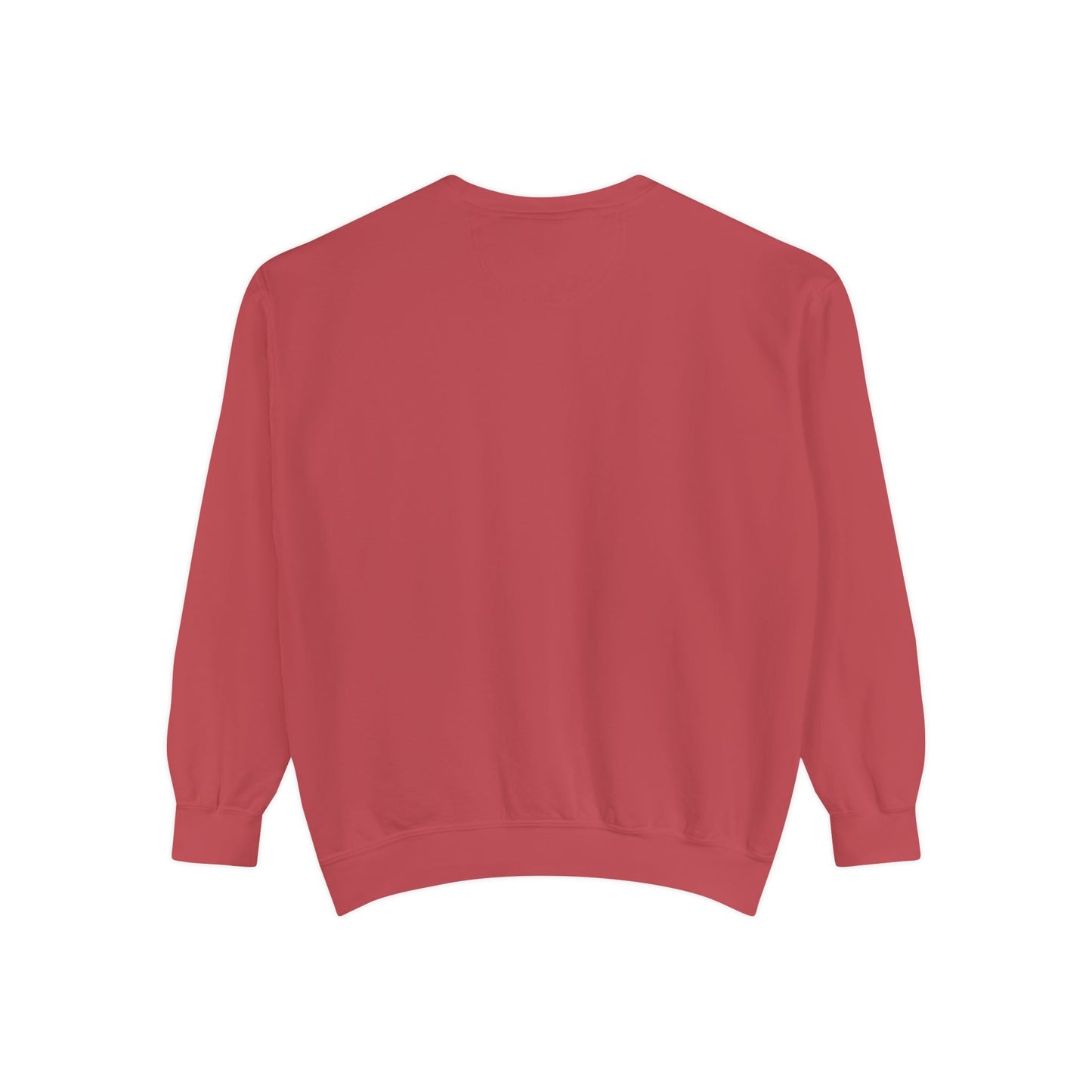 Sudadera TushLife Cozy Coral de Printify, de color coral y tela suave, vista frontal con cuello y mangas largas.