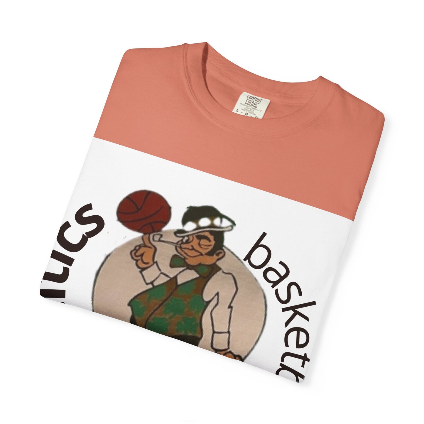 Camiseta unisex de los Boston Celtics Legends Tribute de Comfort Colors, ropa de deporte para fanáticos del baloncesto.
