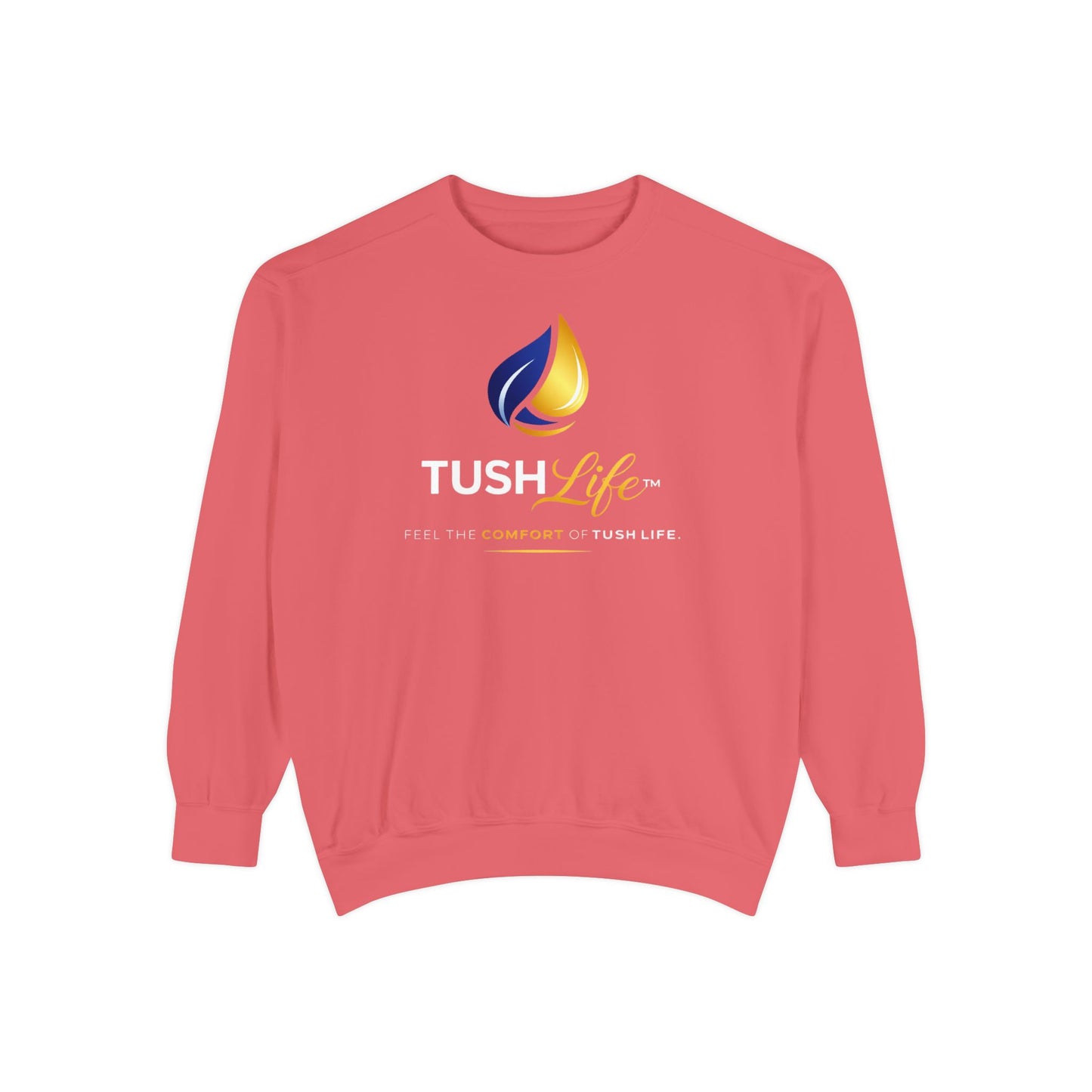 Sudadera Cozy Coral TushLife de algodón suave con diseño cómodo y casual, ideal para un estilo relajado y moderno.