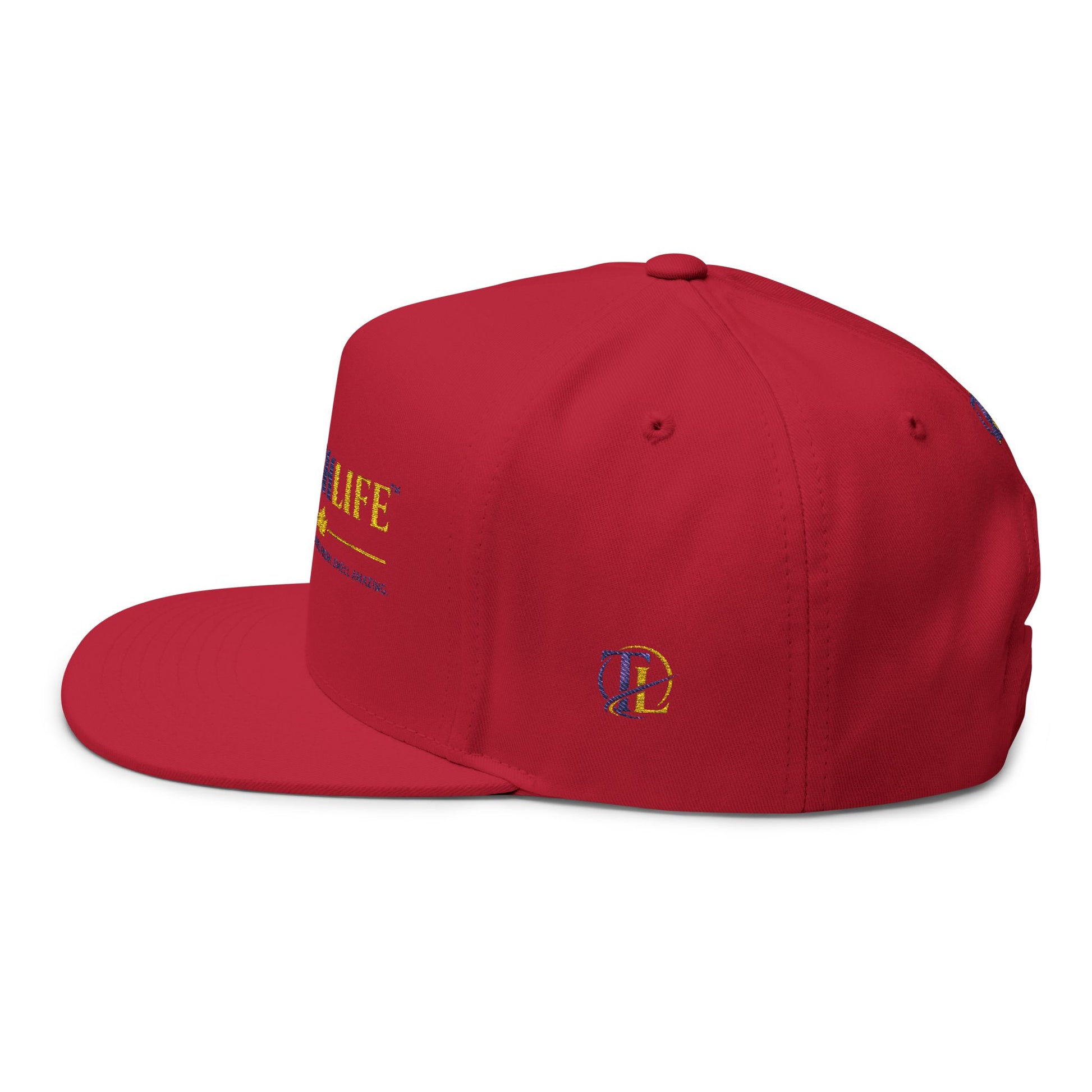 Gorra trucker TushLife con bordado de llama, malla y cierre snapback, estilo casual y transpirable de Printify