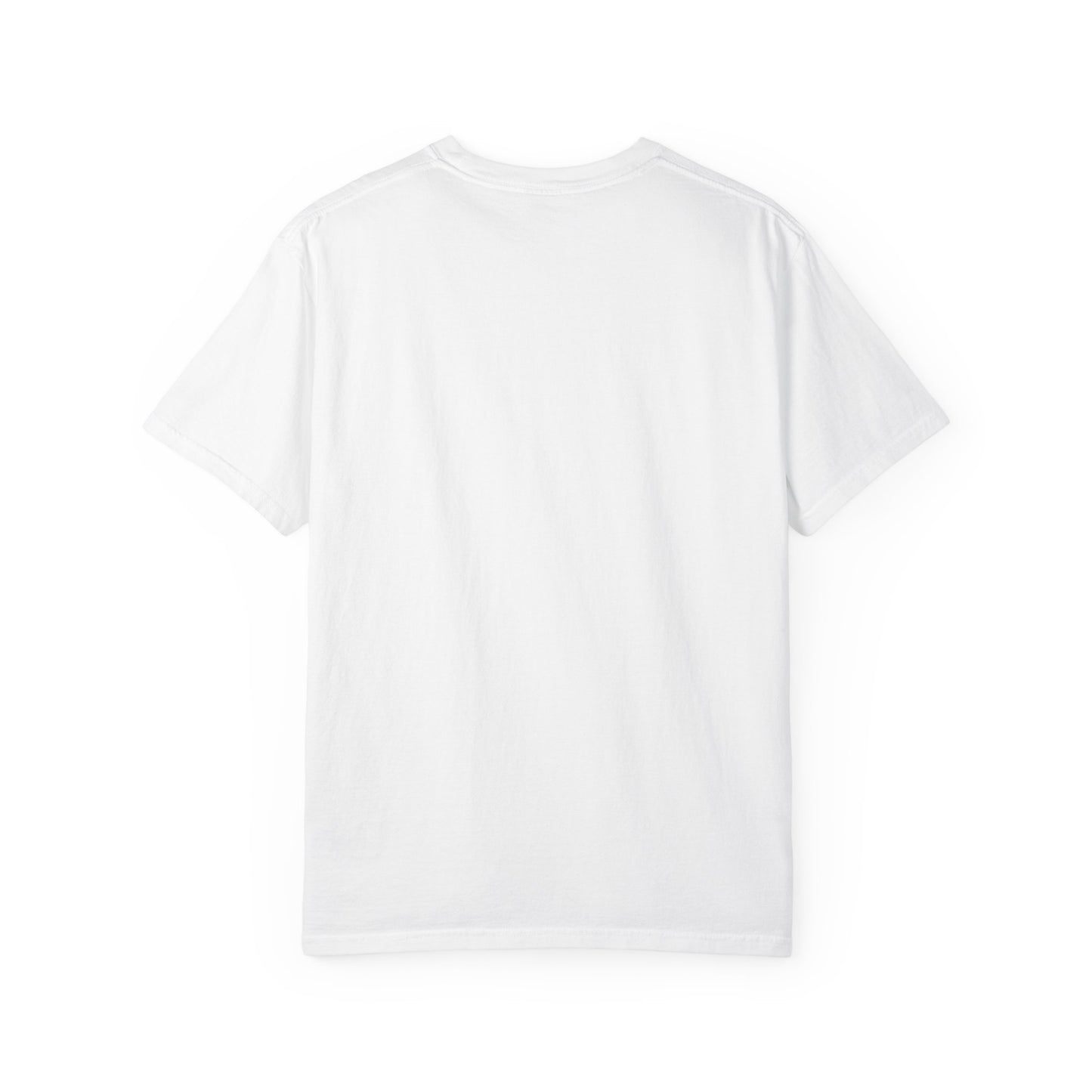 Camiseta unisex "Blessed by God" de Printify, tela teñida, con diseño religioso para iglesia, familia y viajes, ropa de fe.