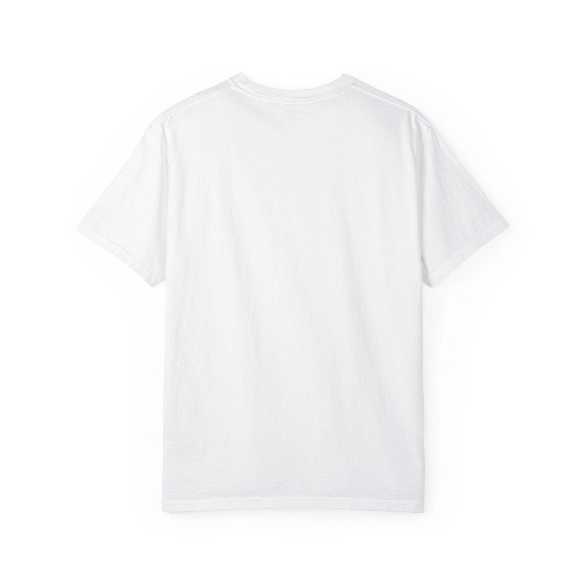 Camiseta unisex "Blessed by God" de Printify, tela teñida, con diseño religioso para iglesia, familia y viajes, ropa de fe.
