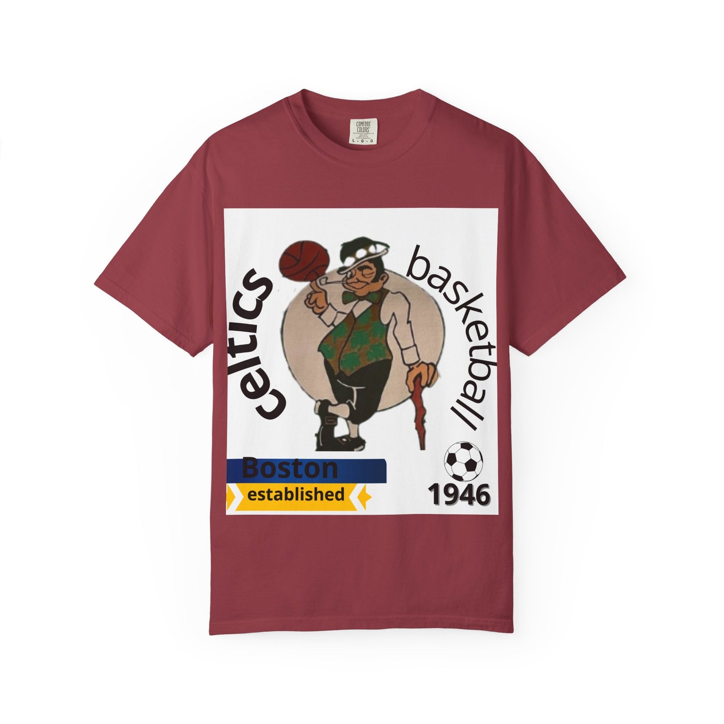 Camiseta unisex de los Boston Celtics Legends Tribute de Printify, cómoda y de estilo deportivo para fanáticos del baloncesto.