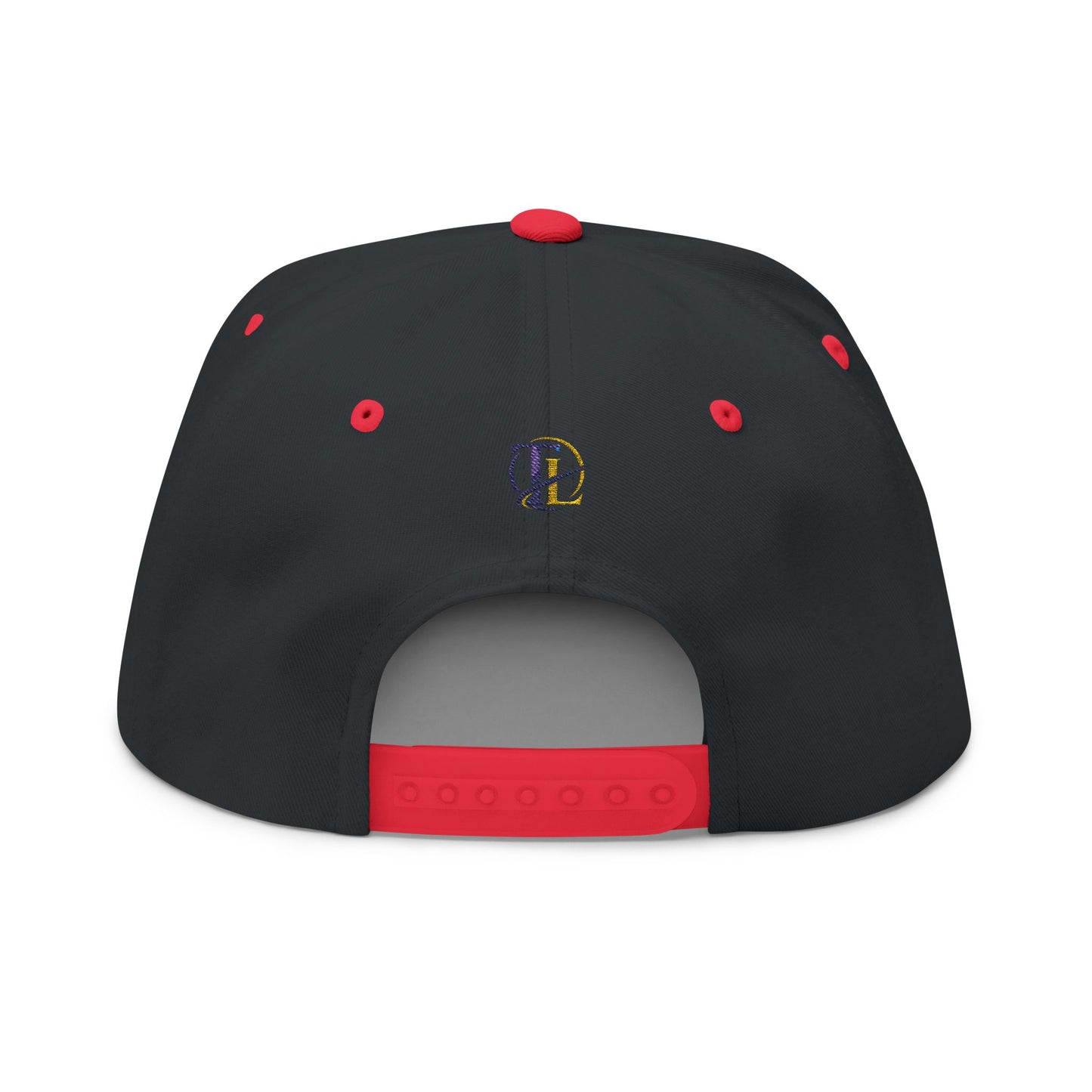 Gorra trucker TushLife Flame con bordado, malla y cierre snapback, estilo casual y moderno, marca Printify