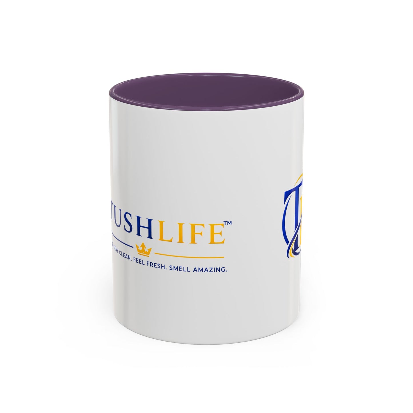 Taza de cerámica TUSHLIFE premium de 11oz y 15oz con diseño elegante, ideal para café, de la marca Printify.