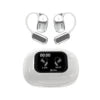 Auriculares inalámbricos RJ-Solutions JM16 Premium AI Translator con micrófono y controles, diseño compacto para traducción en tiempo real.