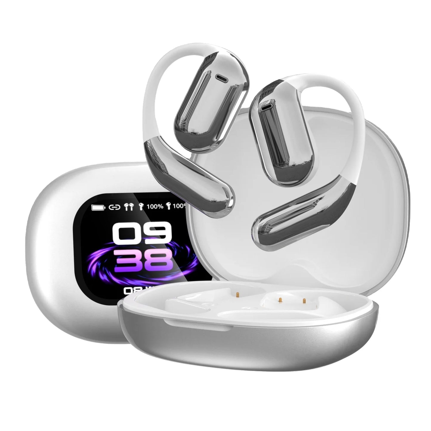 Auriculares inalámbricos RJ-Solutions JM16 Premium AI Translator con traducción en tiempo real y cancelación de ruido