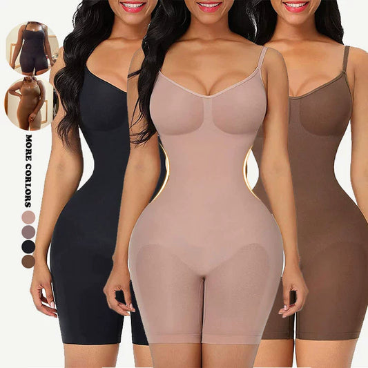 Faja moldeadora sin costuras de talla grande con efecto levantador de glúteos y control de abdomen, marca Dreamblue.