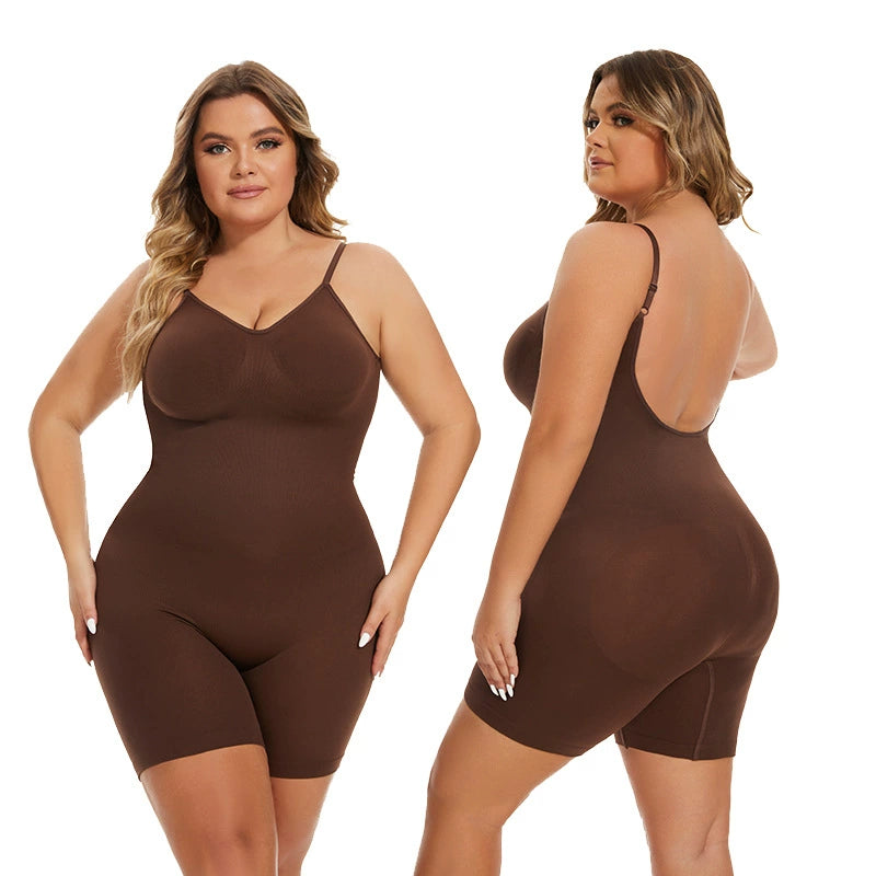 Faja moldeadora postparto sin costuras de Dreamblue, levanta glúteos y controla el abdomen en la imagen.