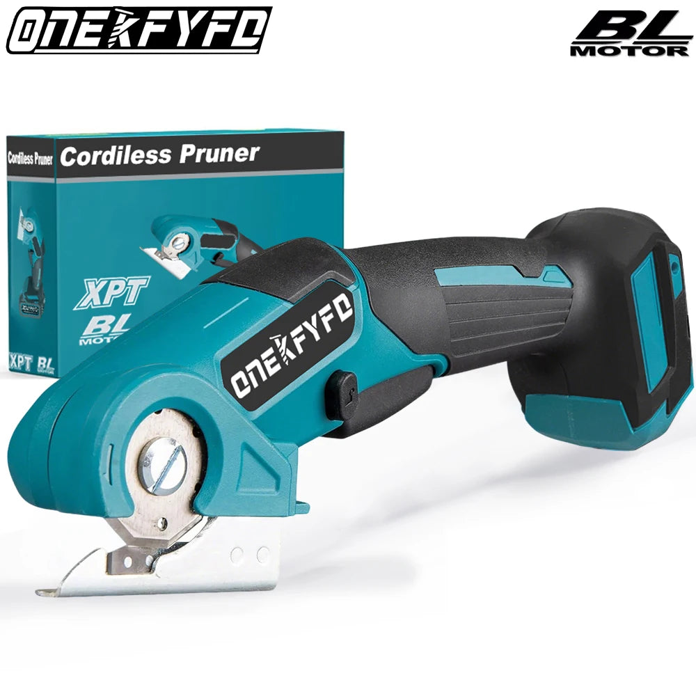 Tijeras eléctricas sin escobillas Dreamblue para cortar cartón, alfombra, tela y plástico, compatible con batería Makita 18V.