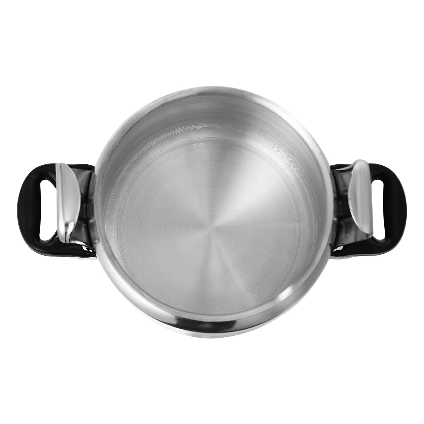 Olla a presión de aluminio Dreamblue de 3L, forma redonda, válvula de seguridad, sellado de silicona y fácil de limpiar.