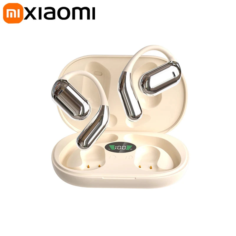 Auriculares Xiaomi 3-en-1 AI Translator con cancelación de ruido, Bluetooth 5.3 y micrófono para traducción en tiempo real.