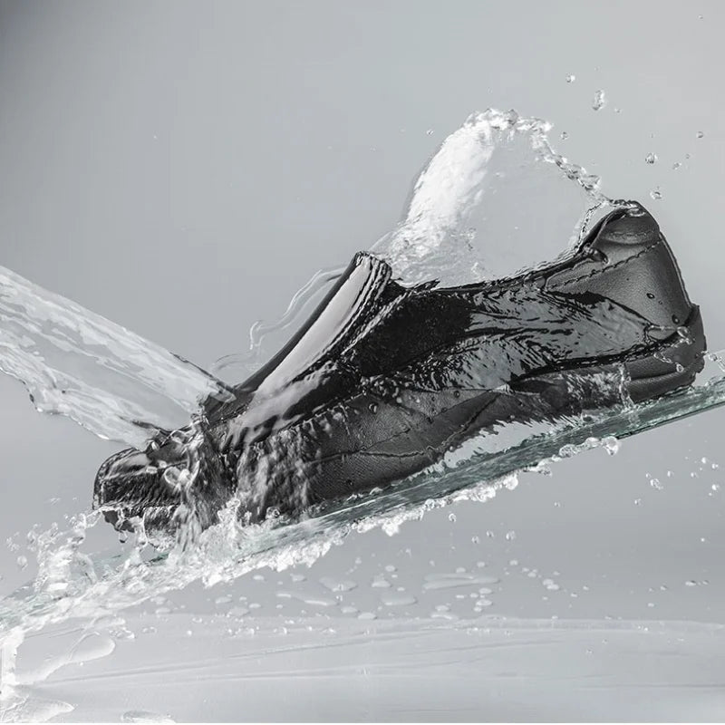 Zapatos de chef para hombre Dreamblue, resistentes al agua y anti deslizantes, cómodos y ligeros en estilo casual y conducción.