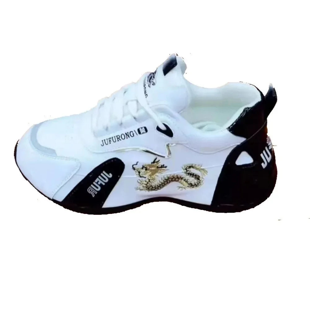 Zapatillas de mujer Dreamblue, deportivas de verano en cuero, antideslizantes, transpirables y ligeras con plataforma.