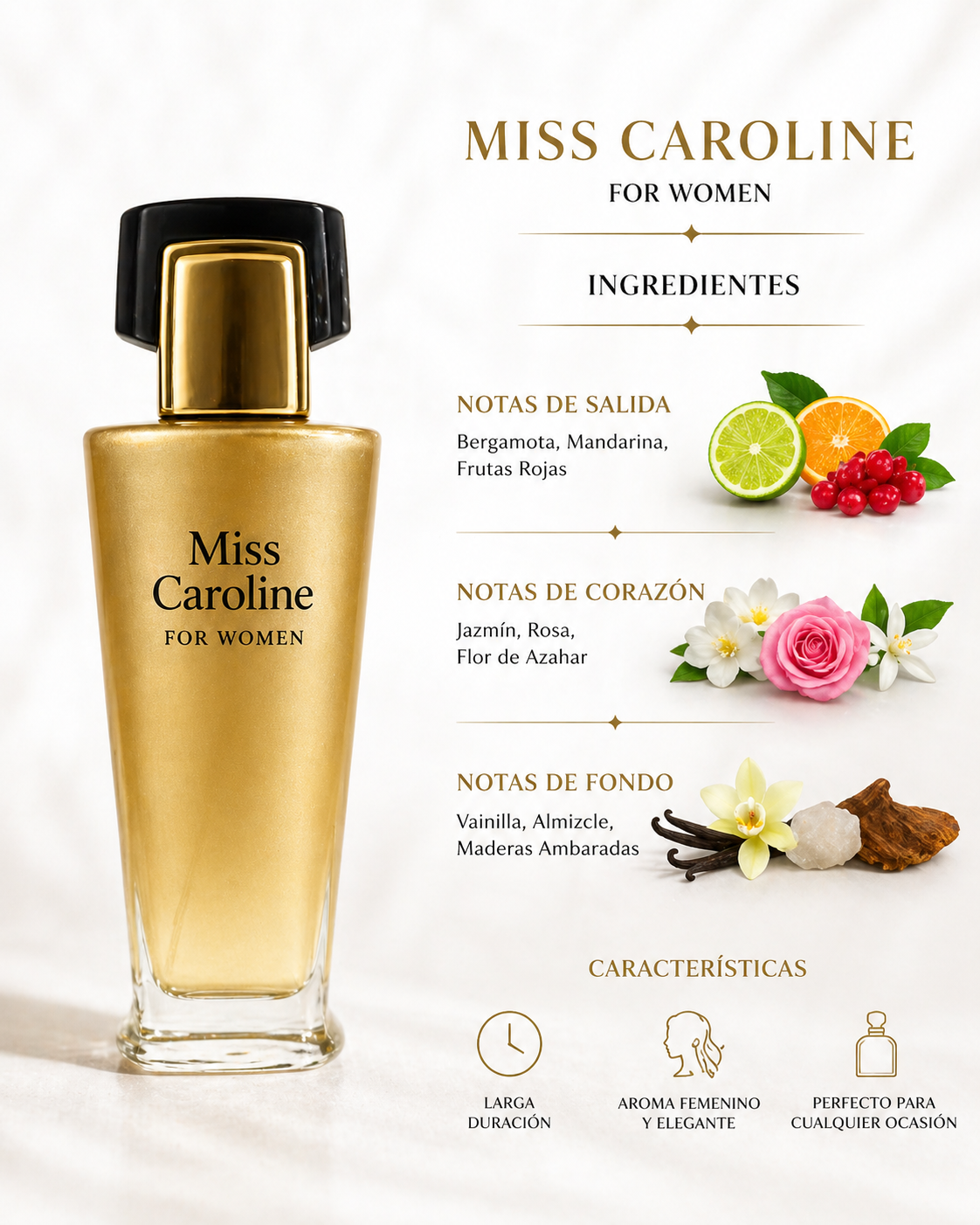 Vestido de lujo Miss Caroline de RJ-Solutions Store, elegante y sofisticado, con detalles brillantes y corte ajustado.